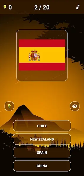 Geography Quiz - World Flags 1 — скриншот 1 Geography Quiz - World Flags 1 — скриншот 1