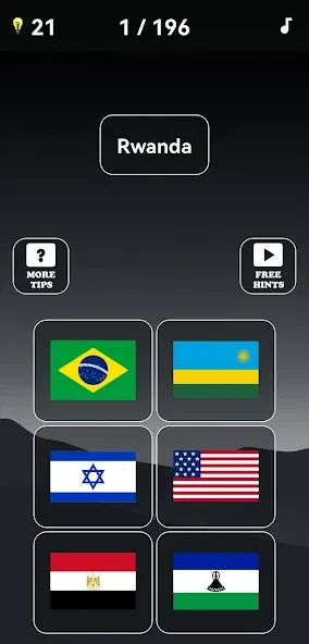 Guess the World Map Quiz — скриншот 3