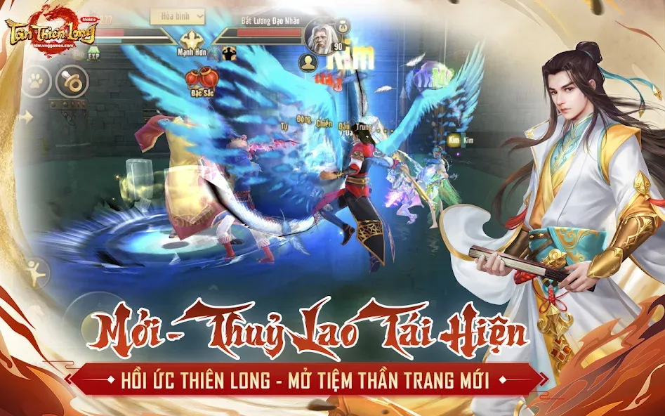 Tân Thiên Long Mobile — скриншот 4