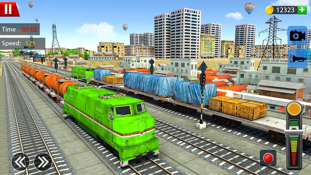 Train Driver Simulator Game — скриншот 4 Train Driver Simulator Game — скриншот 4