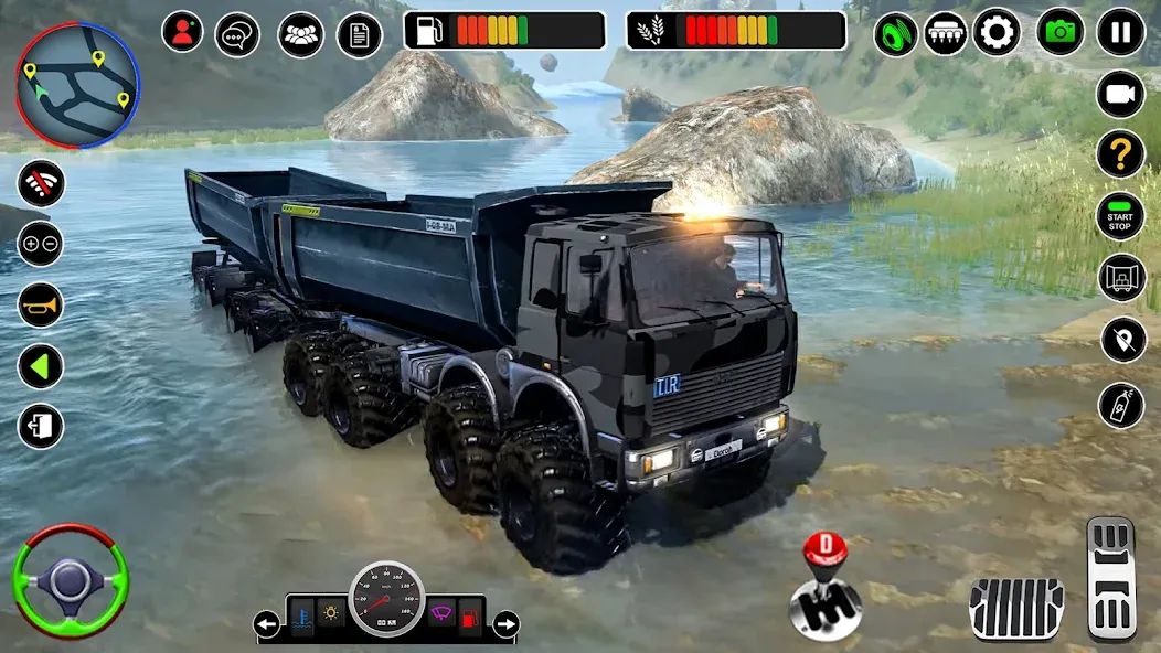 Offroad Mud Truck Simulator 3D — скриншот 2 Offroad Mud Truck Simulator 3D — скриншот 2