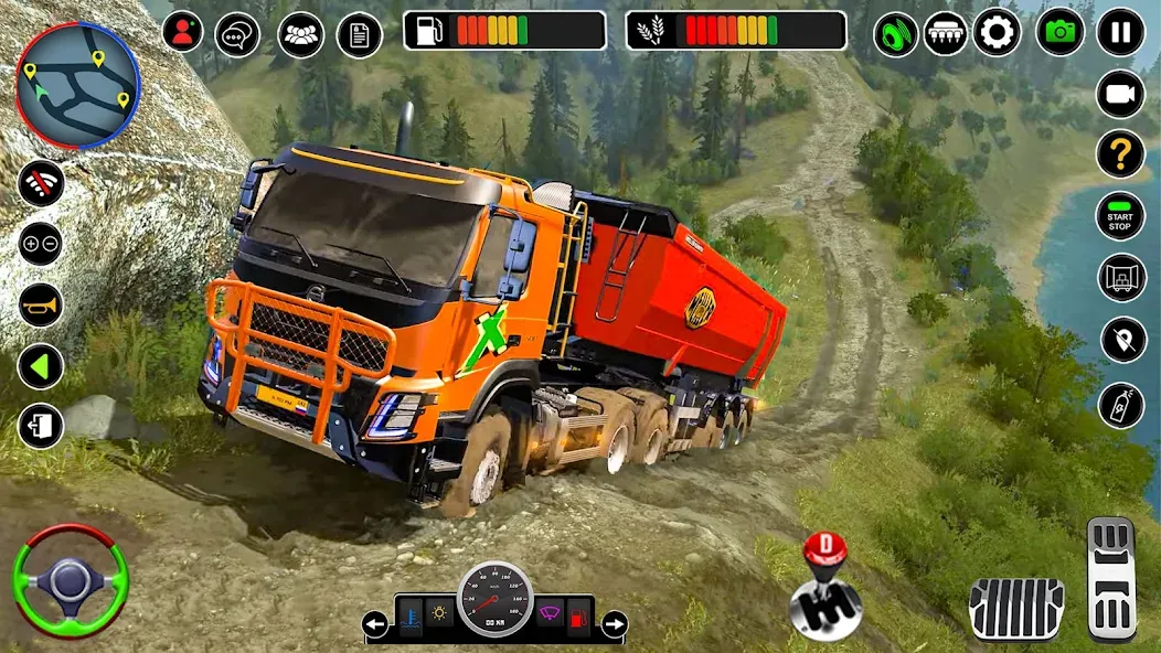Offroad Mud Truck Simulator 3D — скриншот 3 Offroad Mud Truck Simulator 3D — скриншот 3
