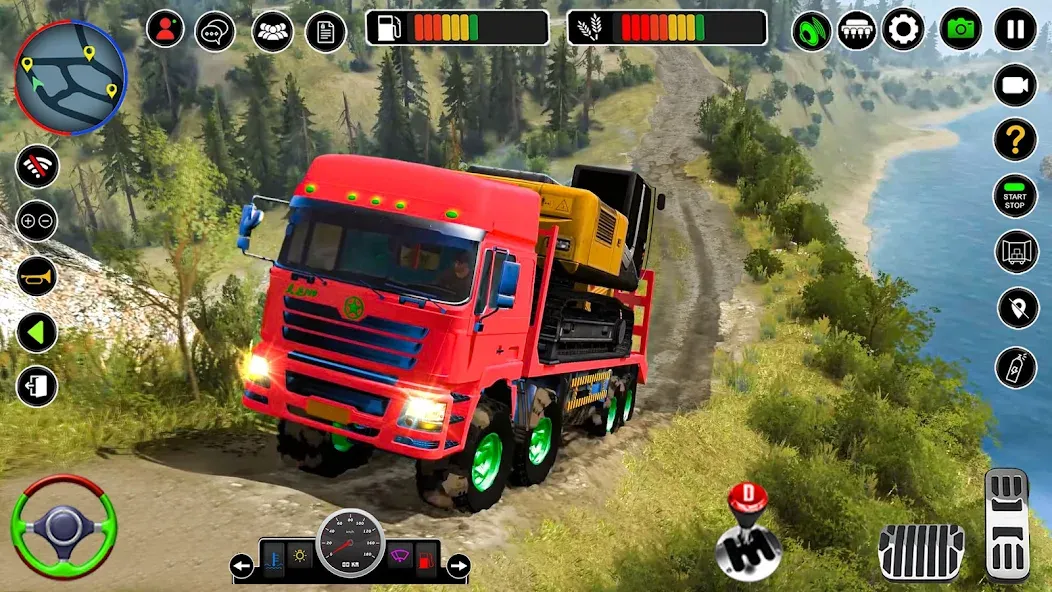 Offroad Mud Truck Simulator 3D — скриншот 5