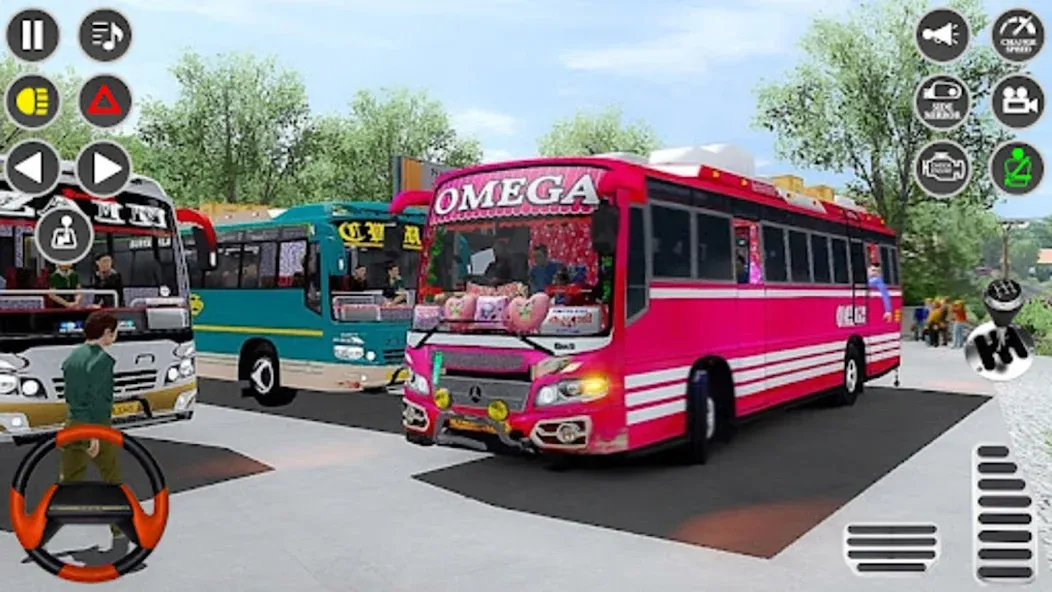 Real Passenger Bus Driving Sim — скриншот 5