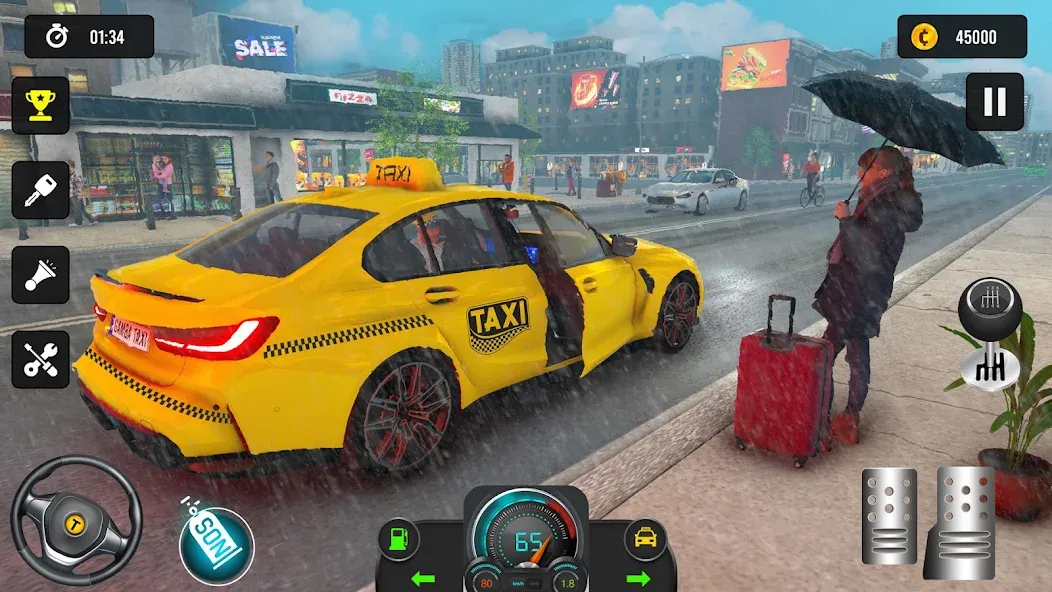 Taxi Simulator 3d Taxi Driver — скриншот 2