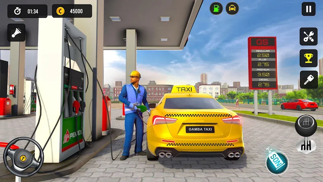 Taxi Simulator 3d Taxi Driver — скриншот 3