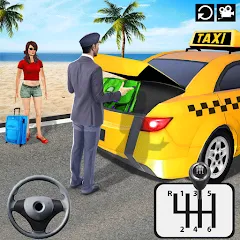 Скачать Taxi Simulator 3d Taxi Driver MOD на телефон — Много денег