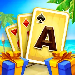 Скачать Tiki Solitaire TriPeaks — MOD APK Много денег