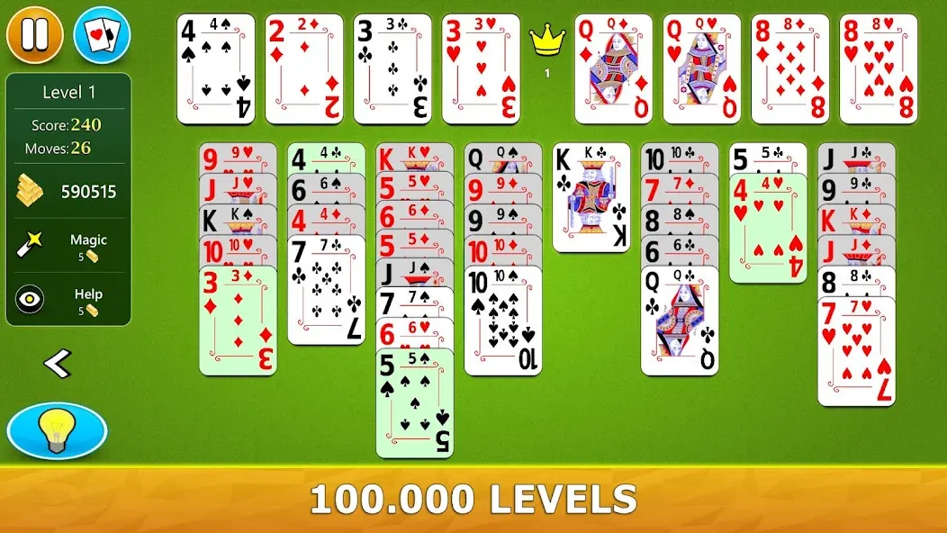 FreeCell Solitaire - Card Game — скриншот 2