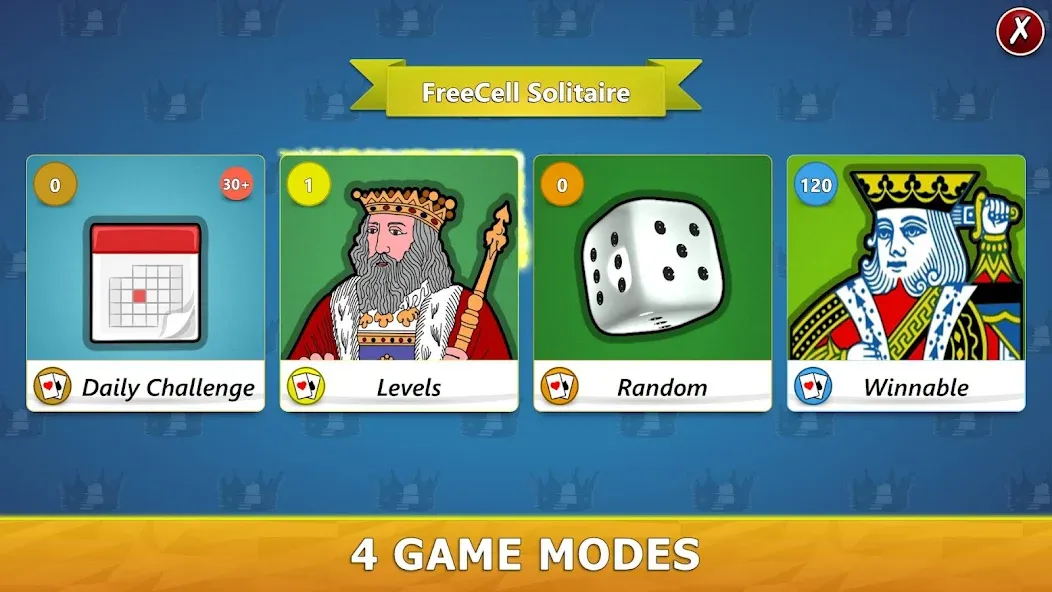 FreeCell Solitaire - Card Game — скриншот 3