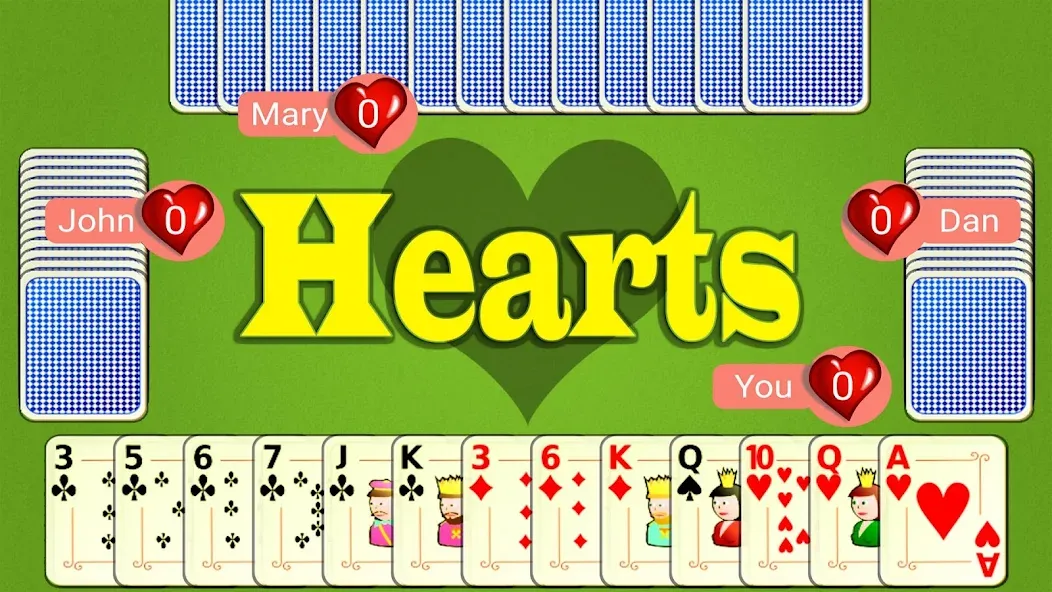 Hearts Mobile — скриншот 1