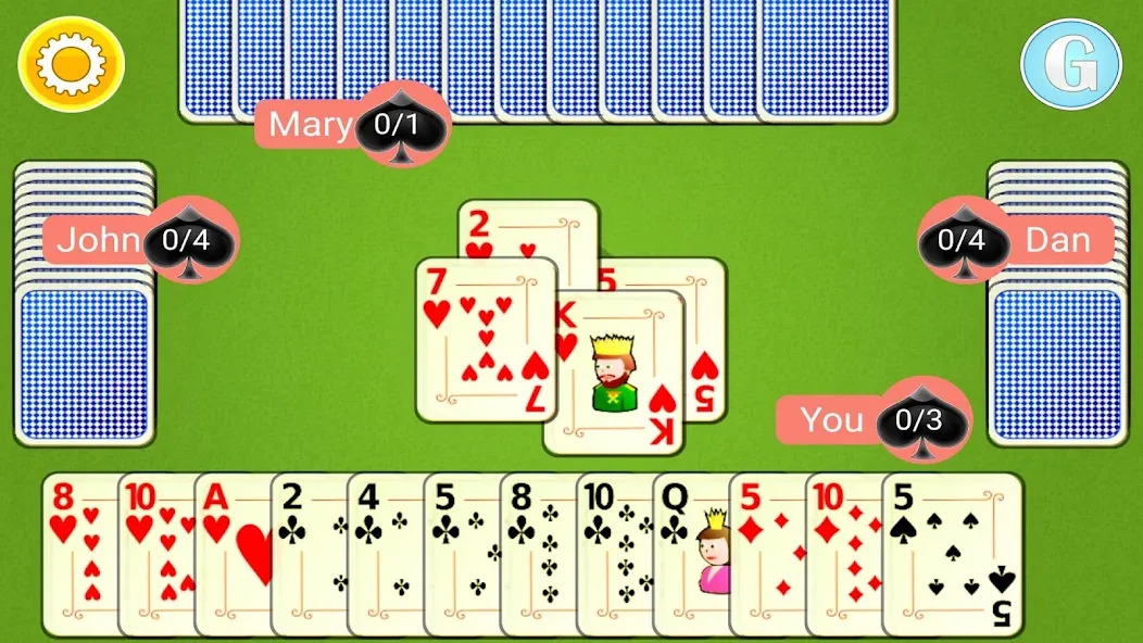 Spades Mobile — скриншот 3 Spades Mobile — скриншот 3