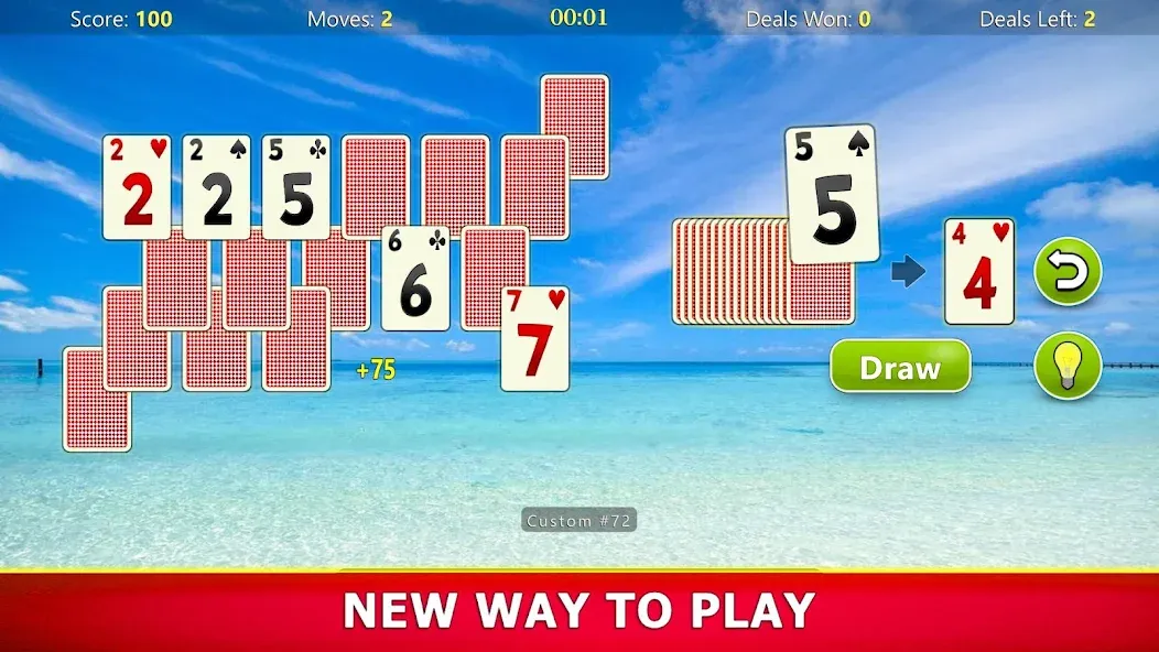 TriPeaks Solitaire Mobile — скриншот 4