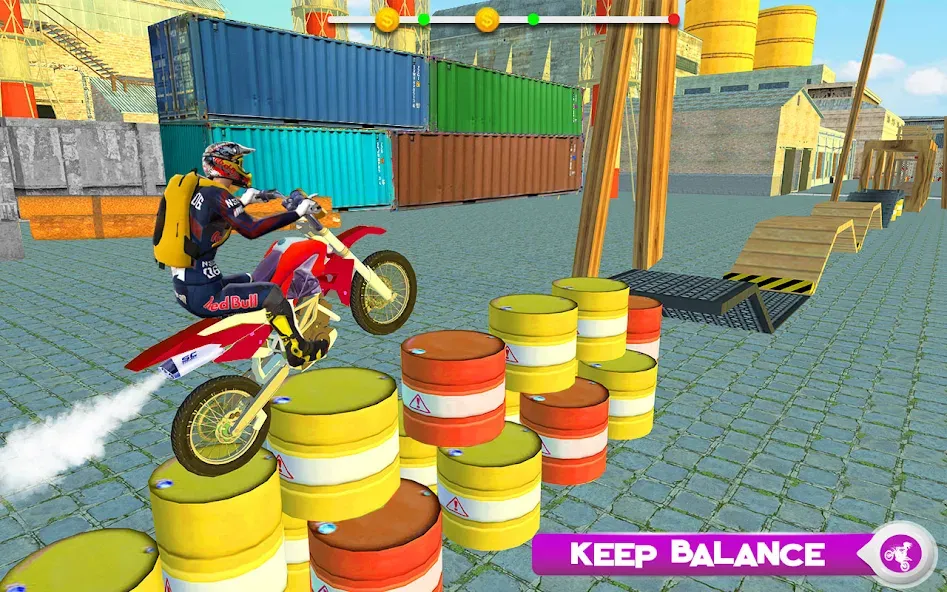 Motor Bike Stunt Racing Games — скриншот 4