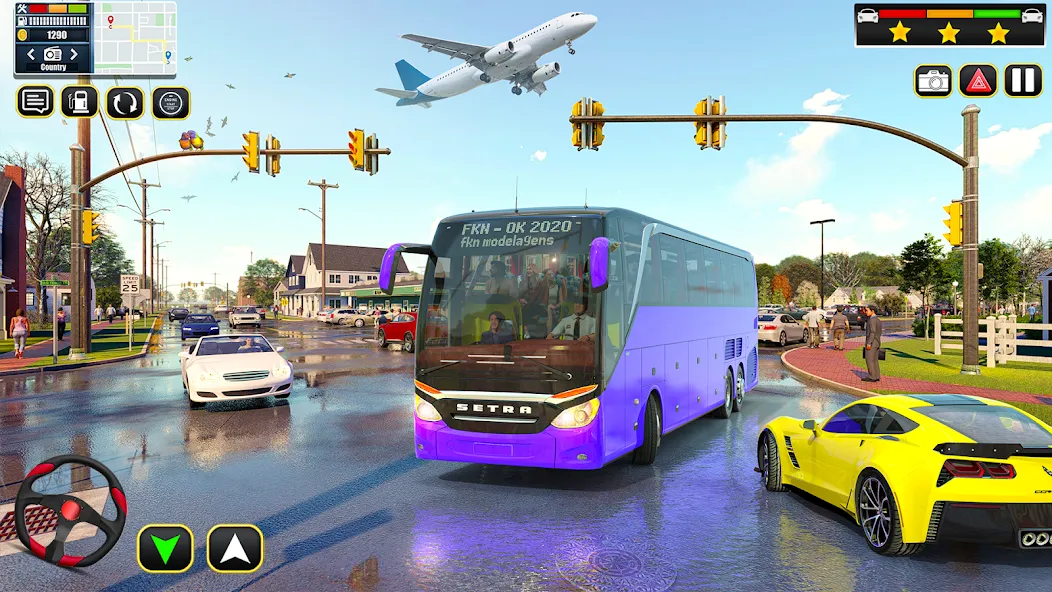City Bus Simulator Bus Games — скриншот 2