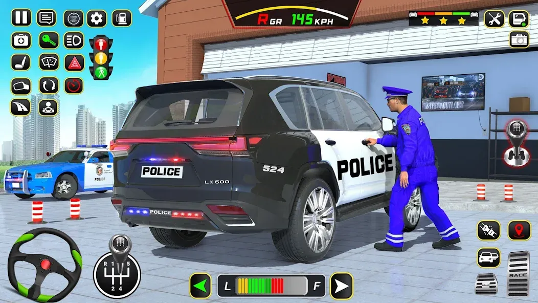Police Car Driving School Game — скриншот 2 Police Car Driving School Game — скриншот 2
