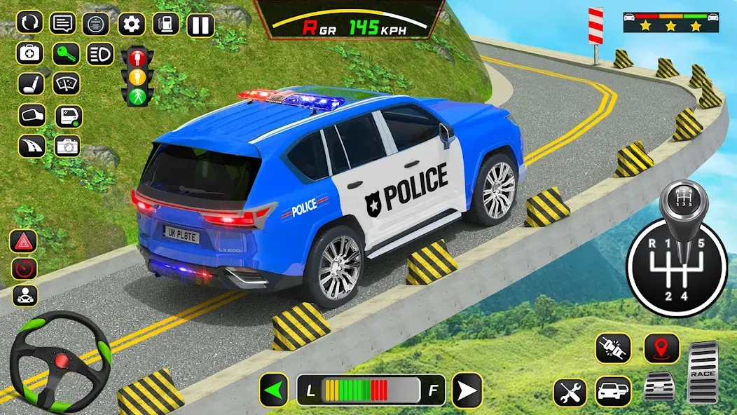 Police Car Driving School Game — скриншот 3 Police Car Driving School Game — скриншот 3