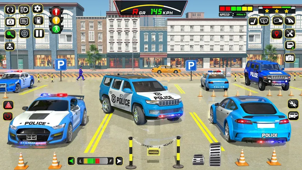 Police Car Driving School Game — скриншот 5