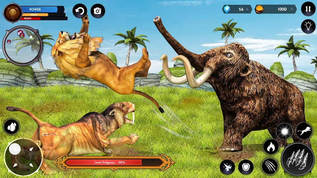 Lion Simulator Wild Lion Games — скриншот 5