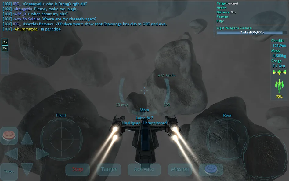 Vendetta Online (3D Space MMO) — скриншот 5