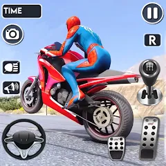 Spider Bike Stunt 3D Mega Ramp на Android — Много денег и без рекламы