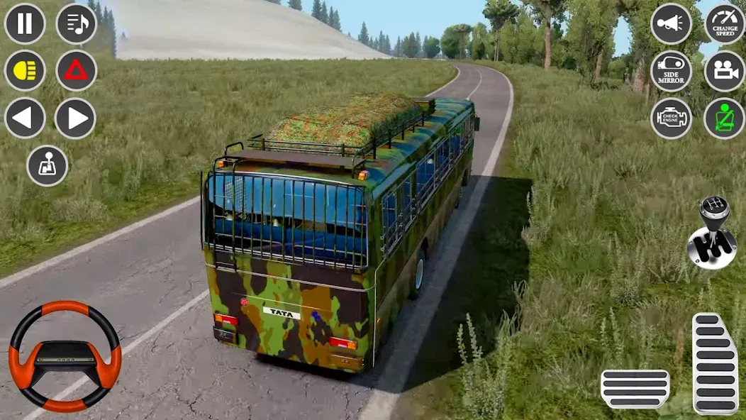 US Military Coach Simulator 3D — скриншот 3
