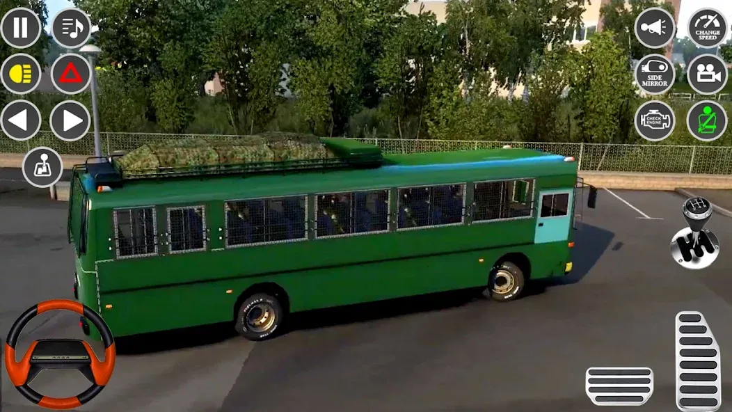 US Military Coach Simulator 3D — скриншот 4