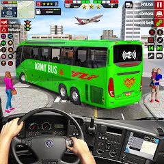 Скачать взлом US Military Coach Simulator 3D — Много денег