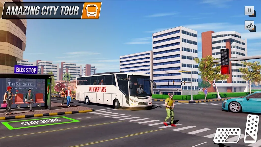 Modern Bus Simulator: Bus Game — скриншот 3