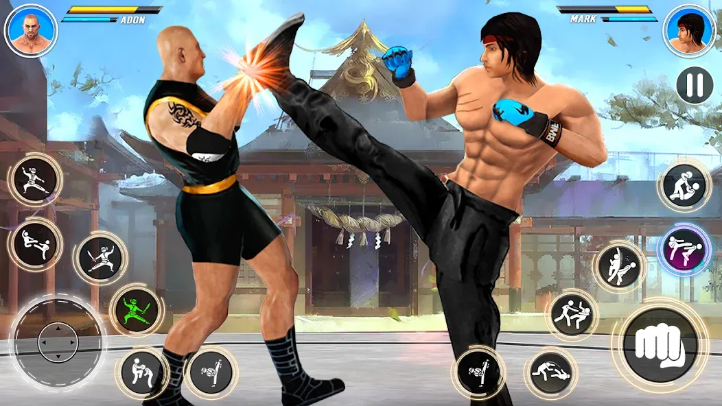 Kung Fu karate: Fighting Games — скриншот 3