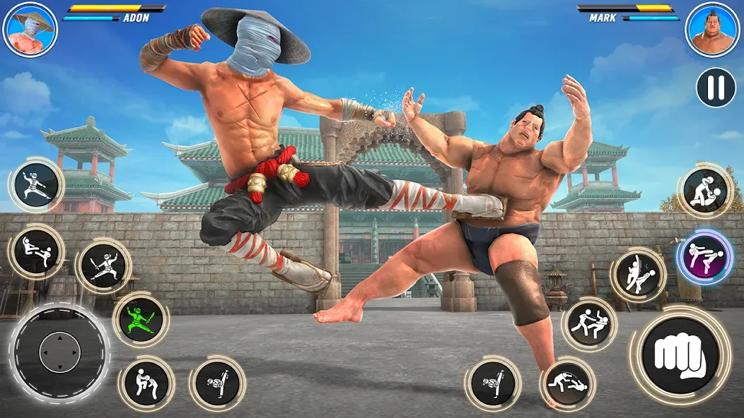 Kung Fu karate: Fighting Games — скриншот 4