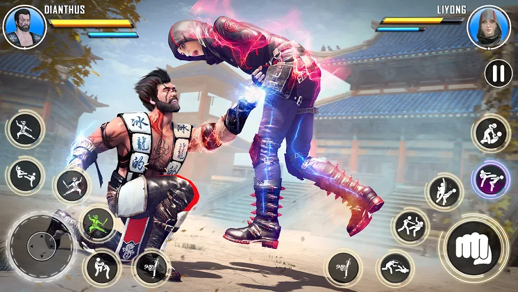 Kung Fu karate: Fighting Games — скриншот 5