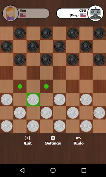 Checkers Online - Duel friends — скриншот 2