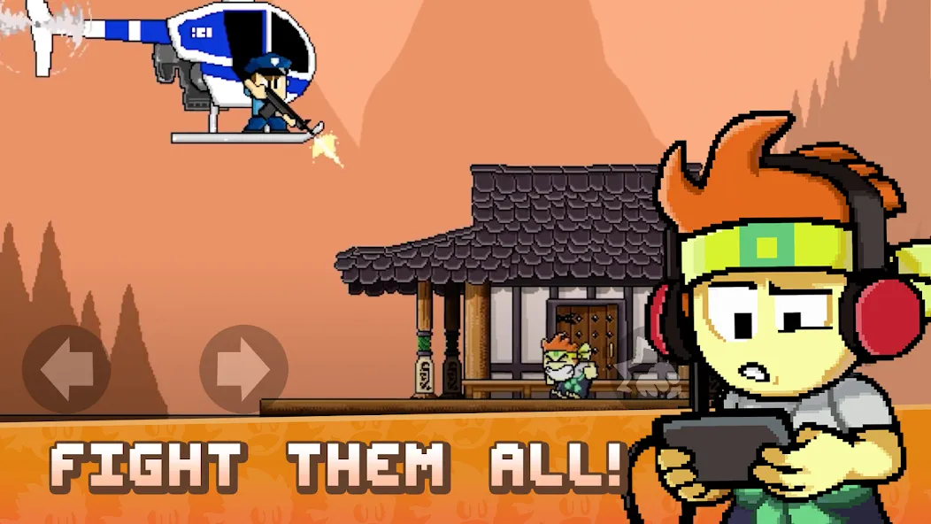 Dan the Man: Action Platformer — скриншот 1