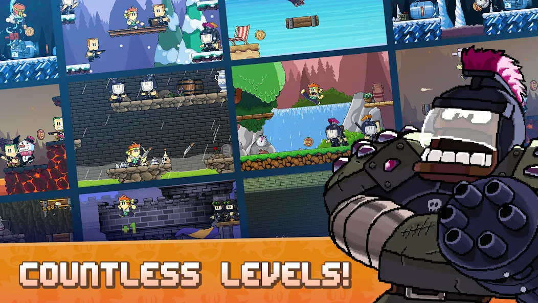 Dan the Man: Action Platformer — скриншот 2