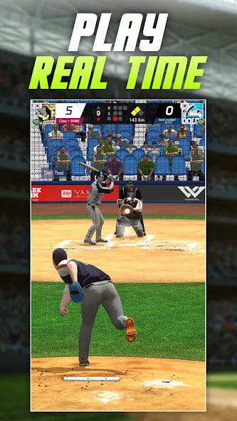 Baseball Play: Real-time PVP — скриншот 1