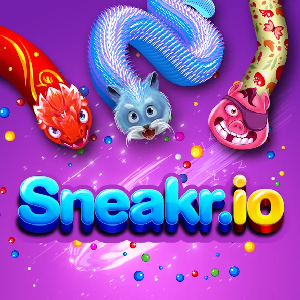 Sneak.io - Snake Game — скриншот 1