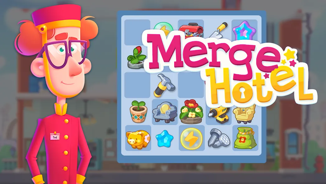 Merge Hotel: Family Story Game — скриншот 1