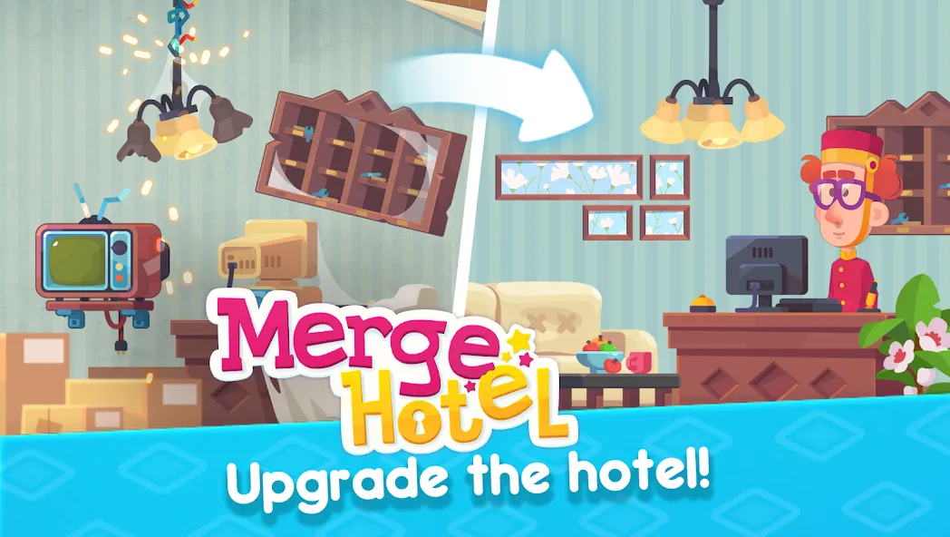 Merge Hotel: Family Story Game — скриншот 3