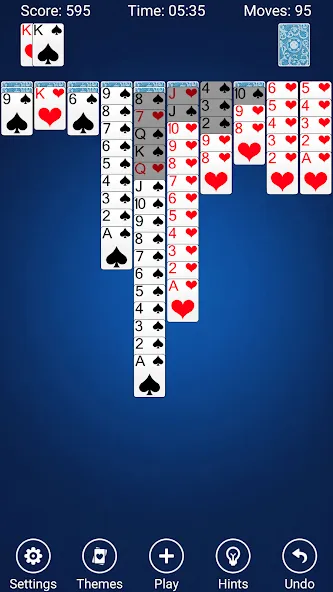 Spider Solitaire — скриншот 4