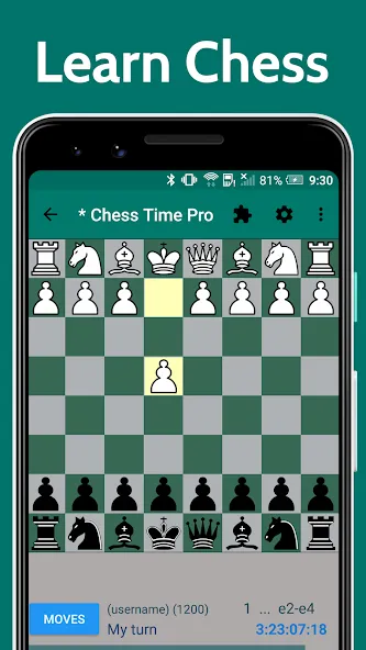 Chess Time - Multiplayer Chess — скриншот 1