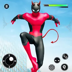 Скачать Spider Rope Hero - Vice Town — МОД Много денег