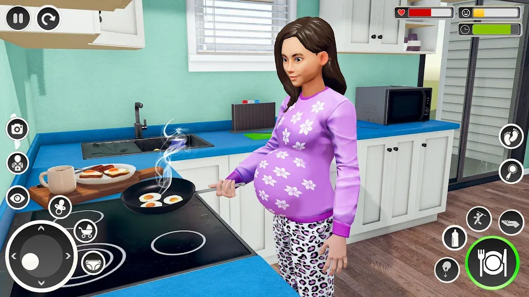 Pregnant Mom Simulator Games — скриншот 1