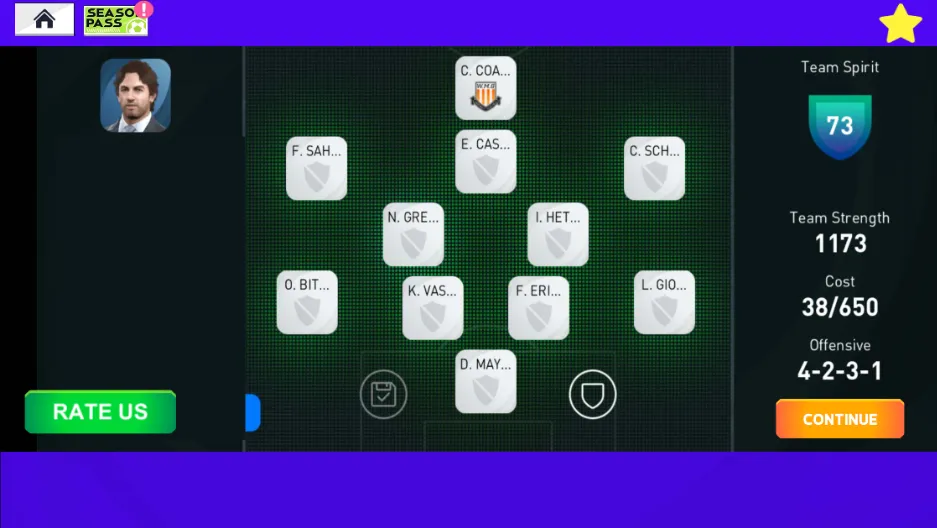 PESfOOTBALL MOBILE 2023 — скриншот 3