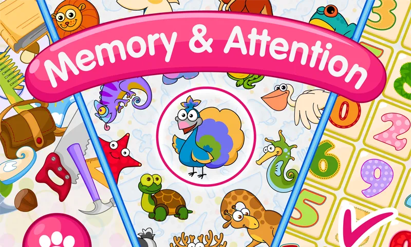 Memory & Attention Training — скриншот 1
