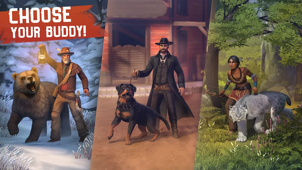 Westland Survival: Cowboy Game — скриншот 1