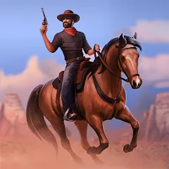 Взломанная Westland Survival: Cowboy Game на Андроид — Бессмертие и много денег