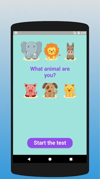 What animal are you? Test — скриншот 1