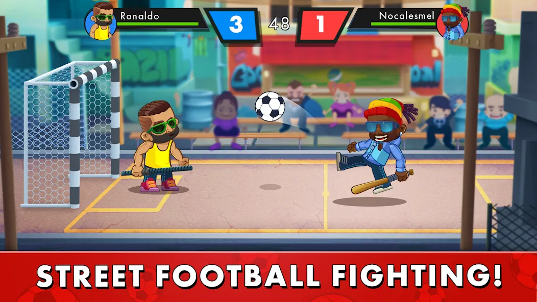 Street Soccer：Ultimate Fight — скриншот 1