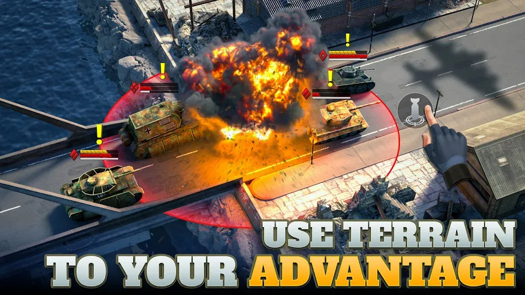 Tanks Charge: Online PvP Arena — скриншот 2
